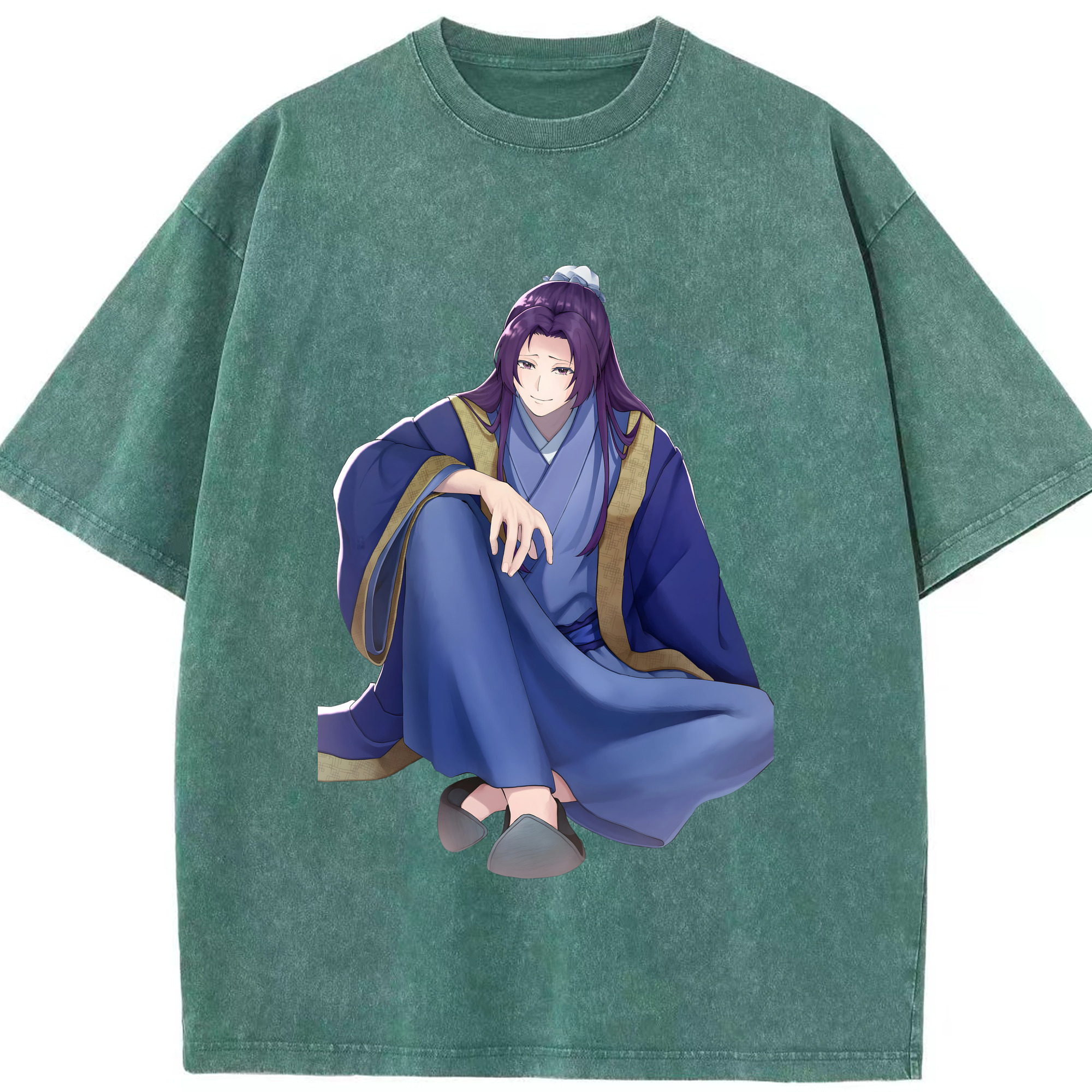 （画像用） 薬屋のひとりごと The Apothecary Diaries 綿100% ヴィンテージ風 半袖Tシャツ（フロントプリント）